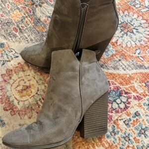 Stylish Gray Ankle Boots
